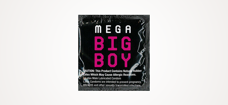  Beyond Seven Mega Big Boy Extra Large Lubricated Latex Condoms
