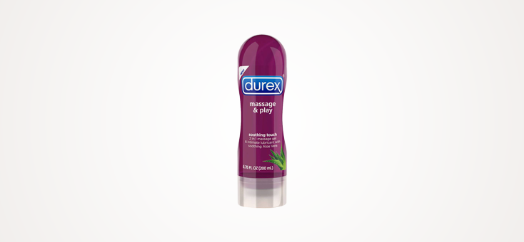Durex 2 in 1 Massage & Play Soothing Touch Lubricant 6.8 fl oz