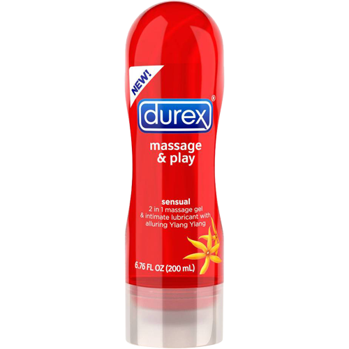 Durex 2 in1 Massage & Play Sensual Lubricant 6.8 fl oz
