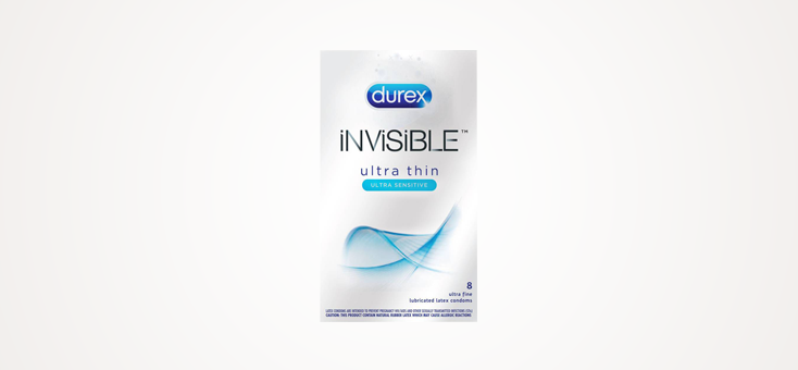 Durex Invisible Extra Thin Condoms