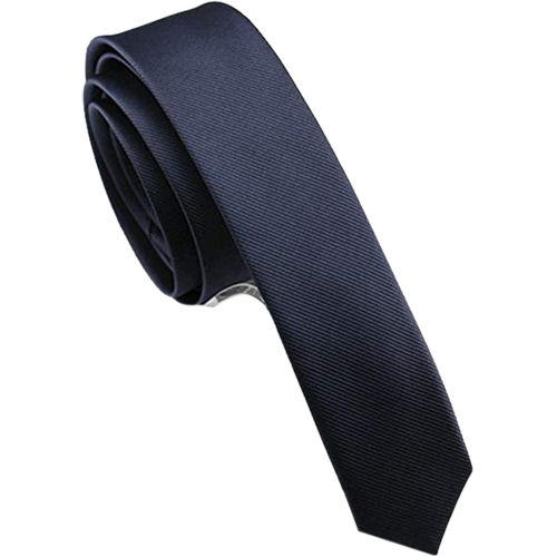 JEMYGINS Solid Color Skinny Tie Slim Necktie for Men