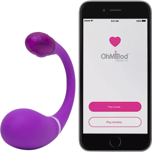 OhMiBod Esca 2 App controlled wearable love egg vibrator.