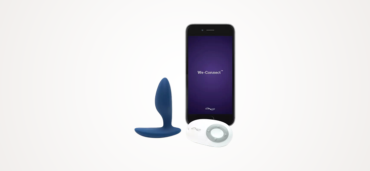 We-Vibe Ditto Reachable remote and app control vibrating butt plug