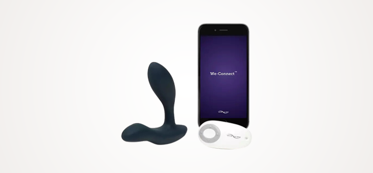 We-Vibe Vector Rechargeable Remote Control Prostate Massager
