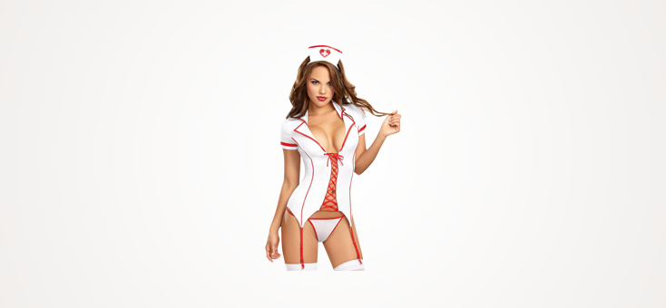 Dreamgirl Triage Trixie Sexy Nurse Complete Set