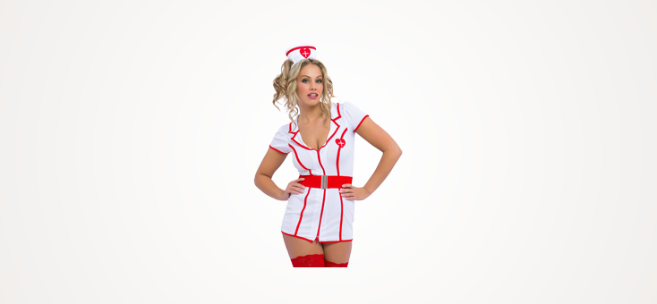 Lovehoney Fantasy Naughty Nurse Costume
