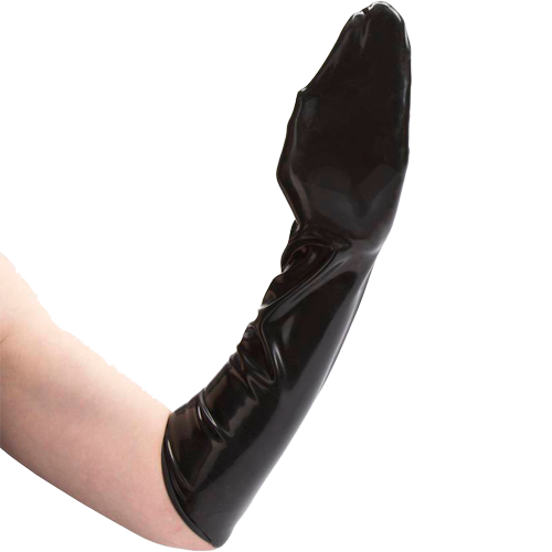 Renegade Rubber Long Latex Fisting Mitten