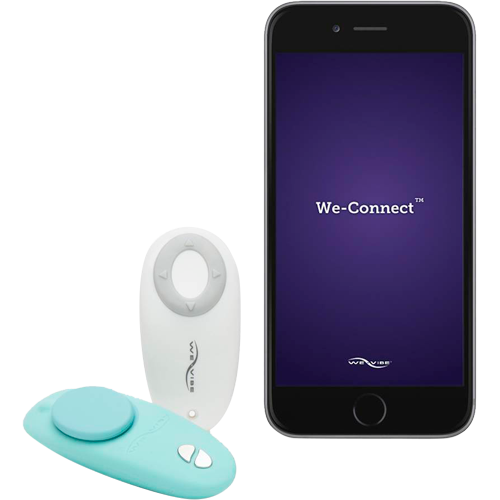We-Vibe Moxie Remote and App Control Wearable Clitoral Panty Vibrator