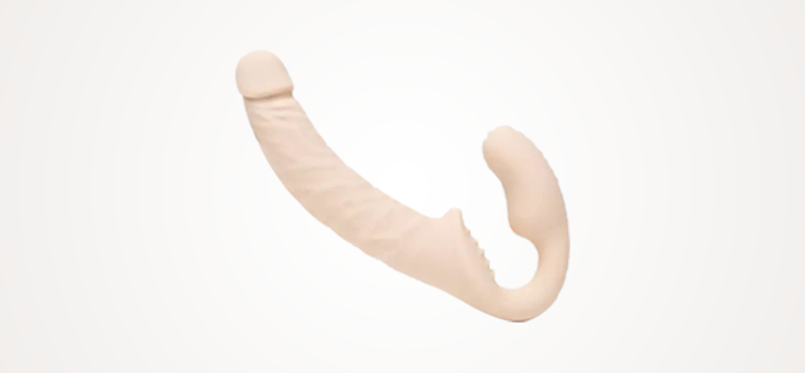 Lifelike Lover Luxe Posable Realistic Silicone Strapless Strap-On