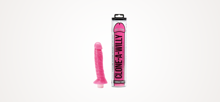 Clone-A-Willy Vibrator Molding Kit Hot Pink