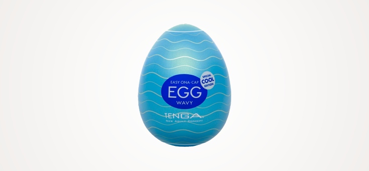 Tenga Easy Beat Egg Cool Edition Men Masturbation Portable Pleasure Device