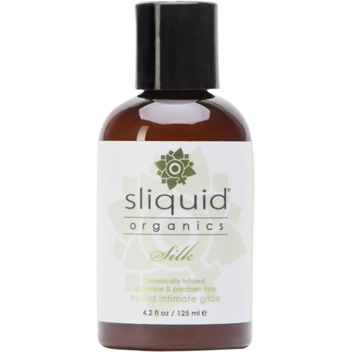 Sliquid Organics Natural Silk Hybrid Lubricant 4.2 floz