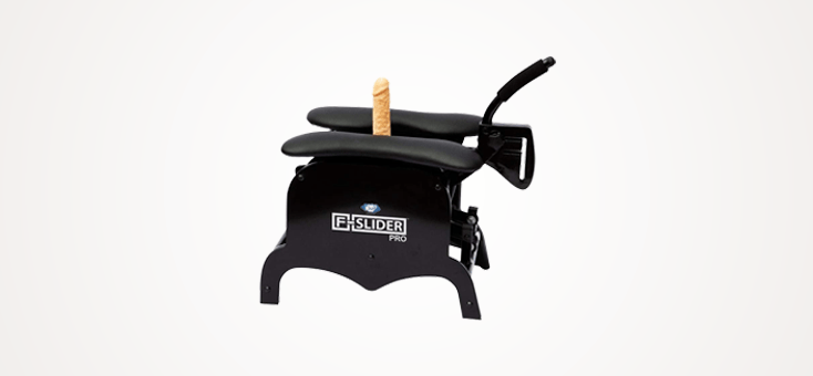Cloud 9 Novelties F-Slider Pro Heavy Duty Self Pleasuring Sliding Chair with Accessories