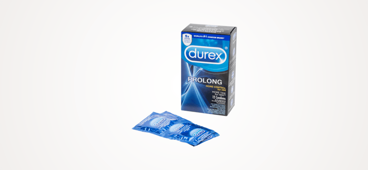 Durex Prolong Delay Textured Condoms (12 count_)