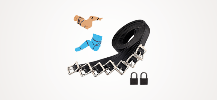 LILER(TM) 7PCS Belts Combination SM Bondage Restraints System