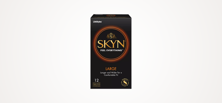 LifeStyles SKYN Large Non-Latex Condoms (12 count)