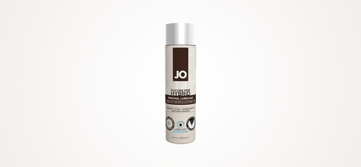 System JO Silicone Free Hybrid Cooling Lubricant with Coconut, 4 Fluid Ounce