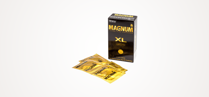 Trojan Magnum XL Condoms (12 count)